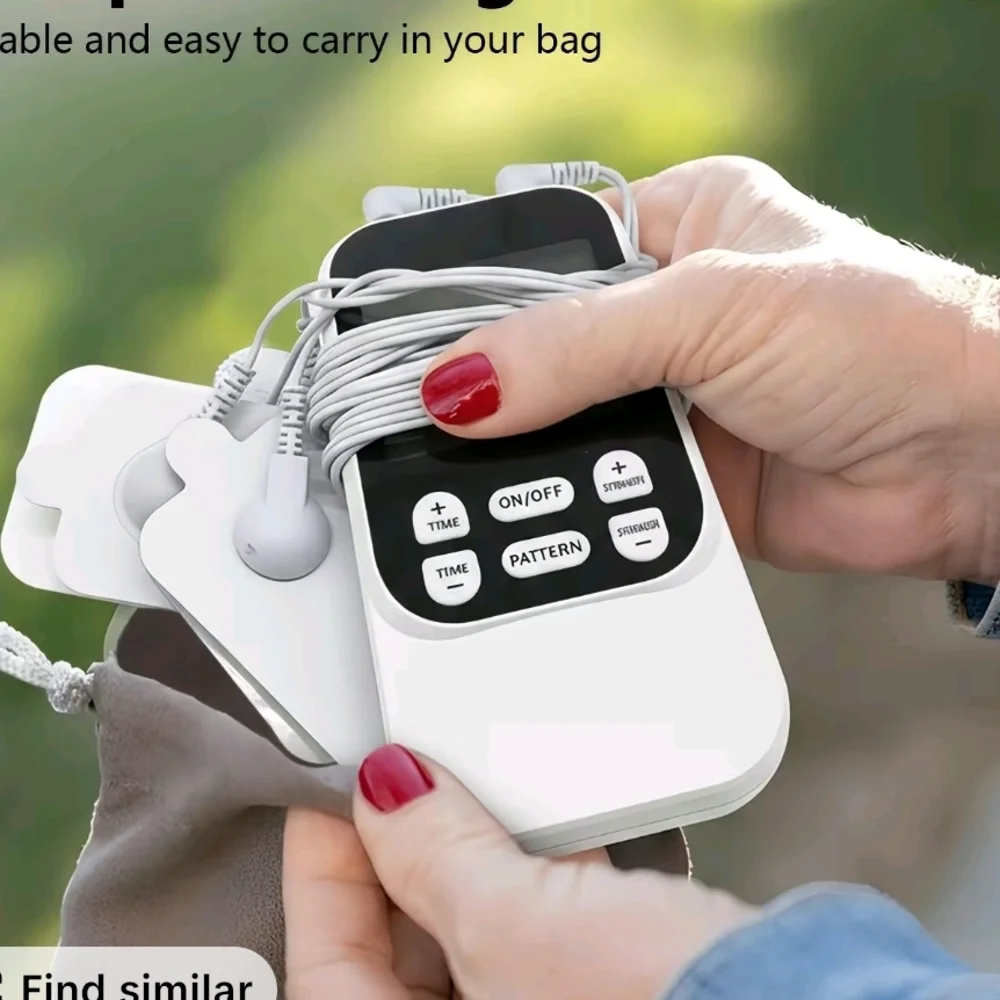 Electronic Muscle Stimulator with LCD Display. Muscle MASSAGER